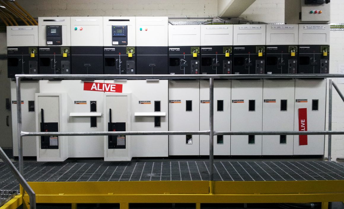 11kV switchgear installation - ESD