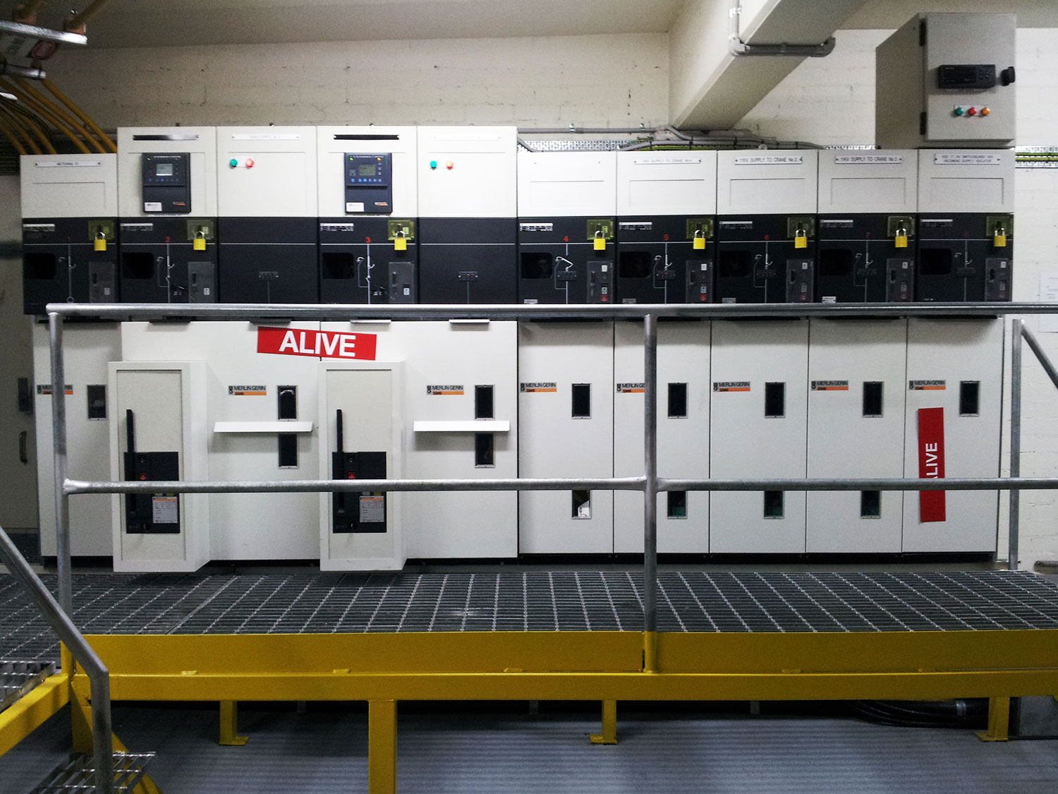 11kV switchgear installation - ESD