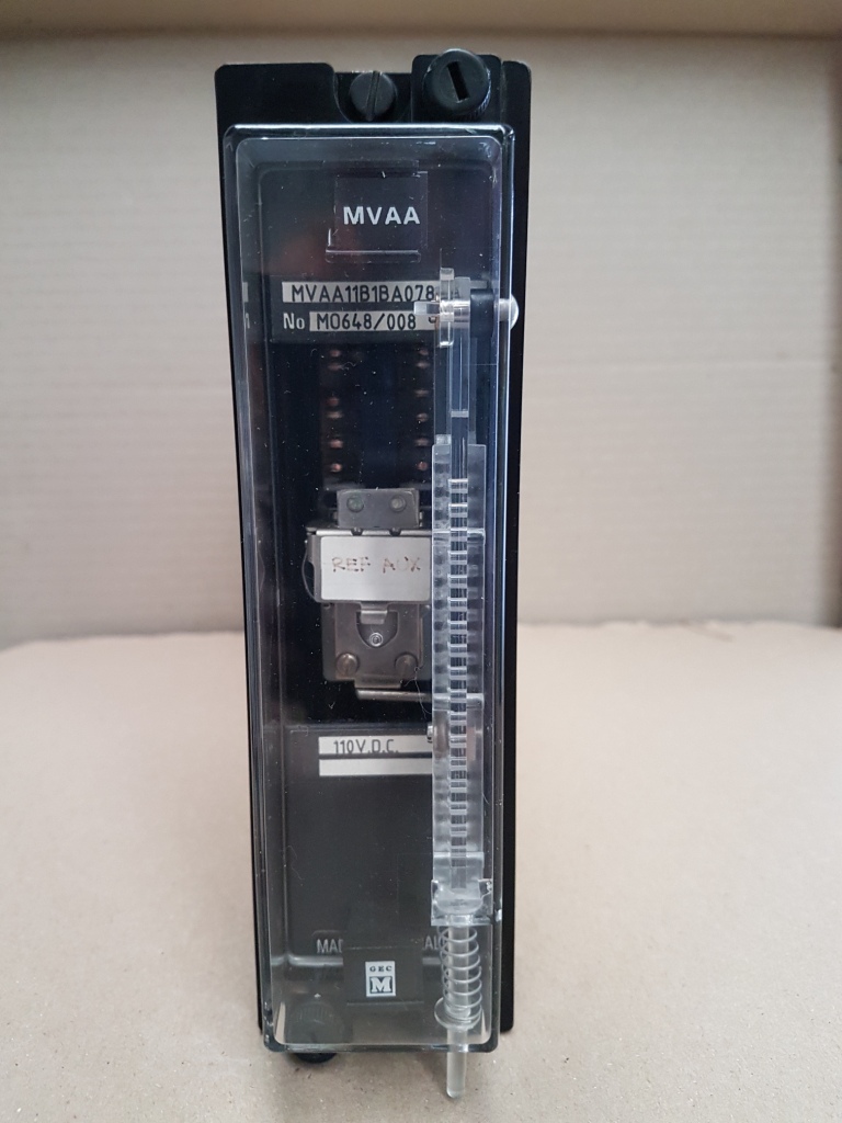 GEC Midos MVAA11B single element, 110VDC