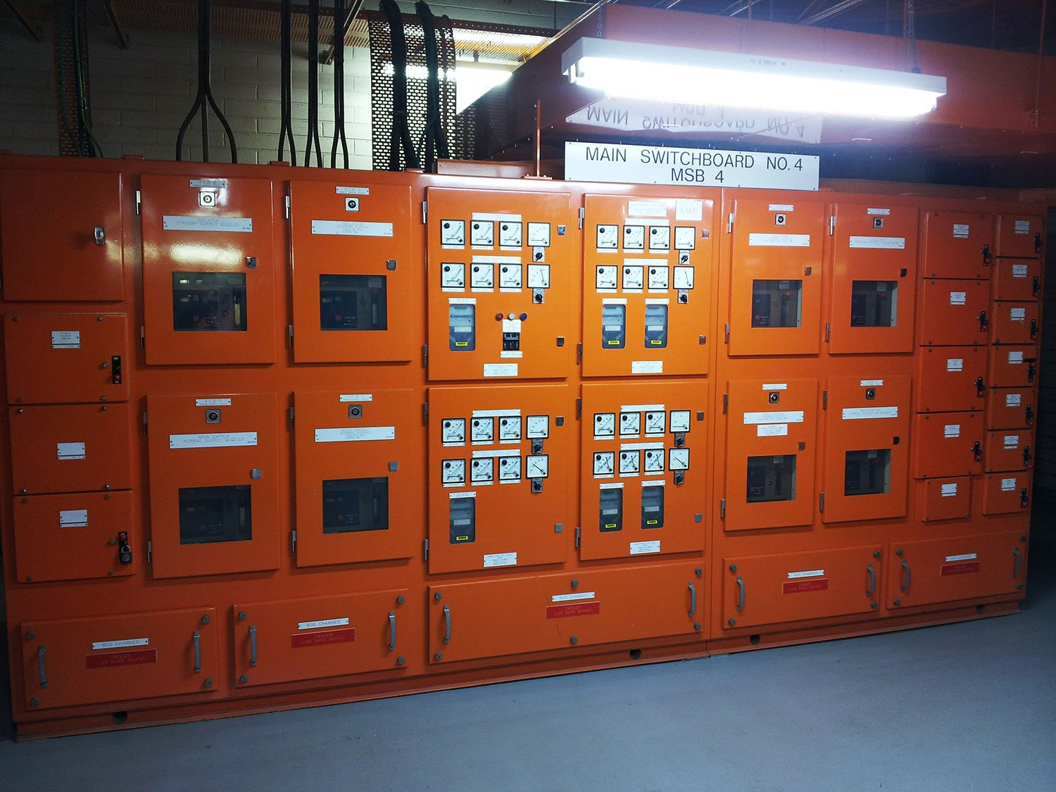 Low voltage switchboard maintenance